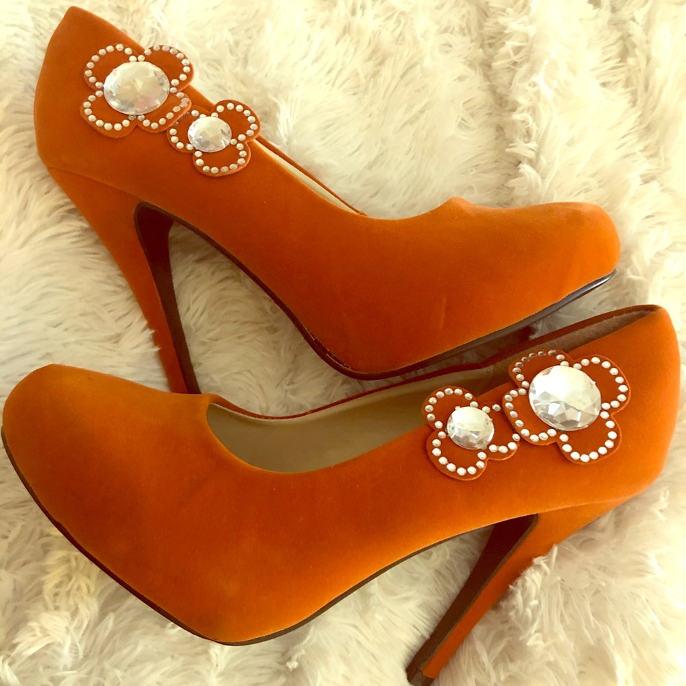 Orange Heels